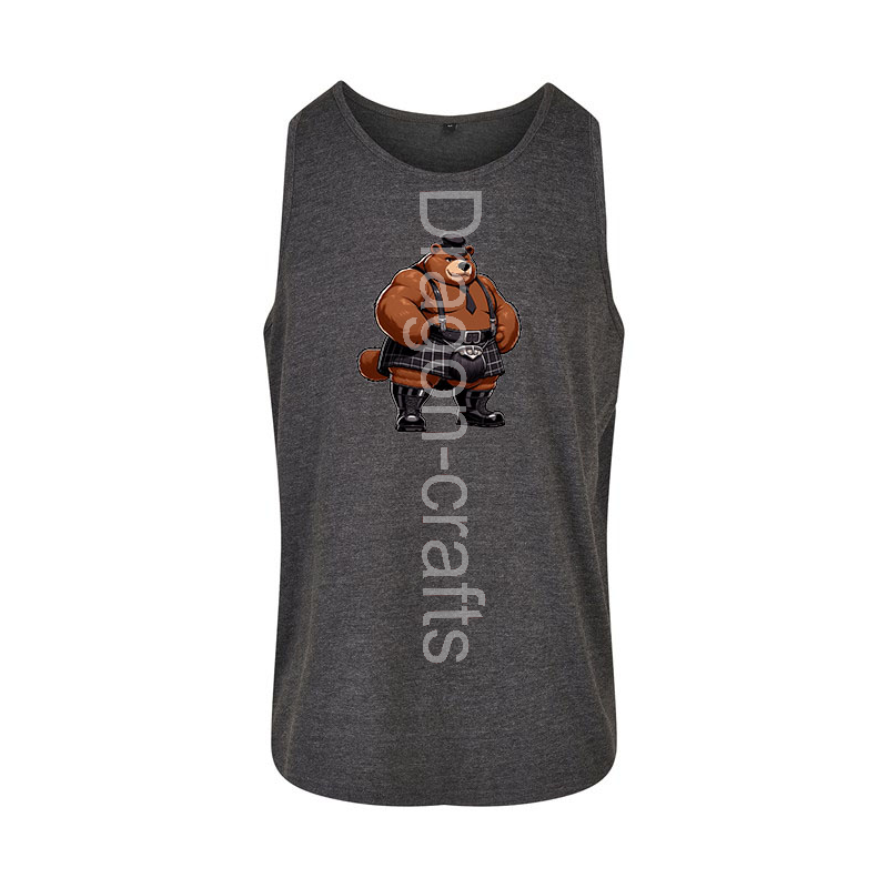 Tank Top - Kilted Bear - 8