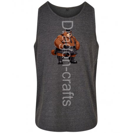 Tank Top - Kilted Bear - 8