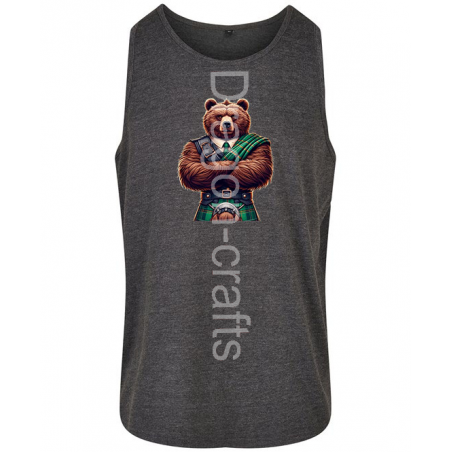 Tank Top - Kilted Bear - 18