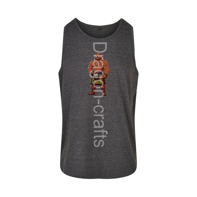 Tank Top - Kilted Bear - 21 Tank Top - Kilted Bear - 21