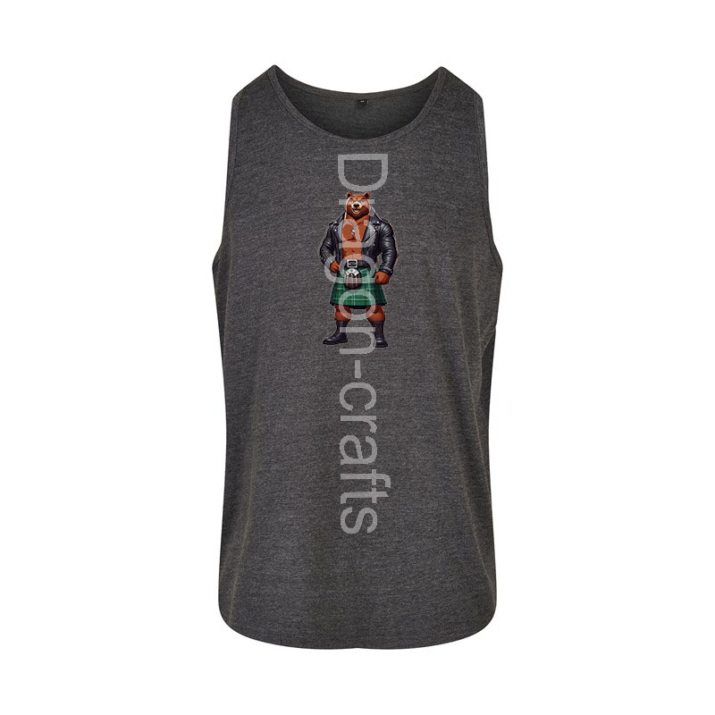 Tank Top - Kilted Bear - 22 Tank Top - Kilted Bear - 22
