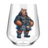 Stemless Wine Glass - Kilted Bear - 9