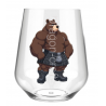Stemless Wine Glass - Kilted Bear - 15