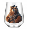Stemless Wine Glass - Kilted Bear - 17