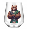 Stemless Wine Glass - Kilted Bear - 18