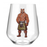 Stemless Wine Glass - Kilted Bear - 21
