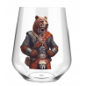 Stemless Wine Glass - Kilted Bear - 25