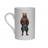 Bone China Mug  - Kilted Bear - 4