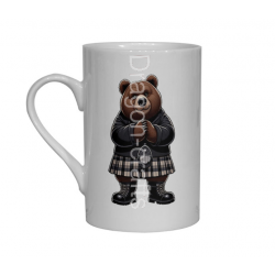 Bone China Mug  - Kilted Bear - 6