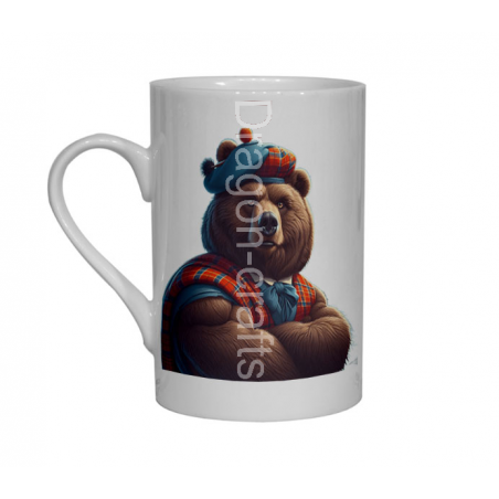 Bone China Mug  - Kilted Bear - 14