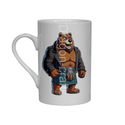 Bone China Mug  - Kilted Bear - 16