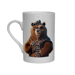 Bone China Mug  - Kilted Bear - 17