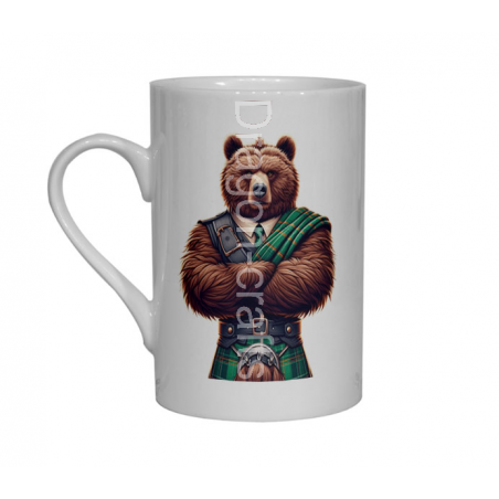 Bone China Mug  - Kilted Bear - 18