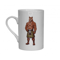 Bone China Mug  - Kilted Bear - 21