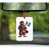 Hanging Air Freshener - Kilted Bear - 1