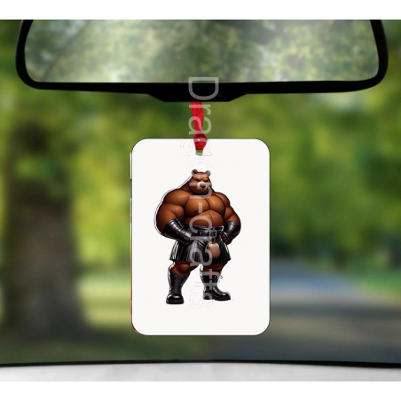 Hanging Air Freshener - Kilted Bear - 2