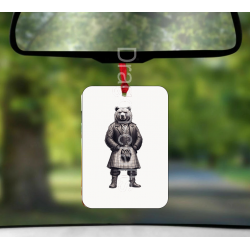 Hanging Air Freshener - Kilted Bear - 3