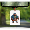 Hanging Air Freshener - Kilted Bear - 5