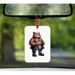 Hanging Air Freshener - Kilted Bear - 7