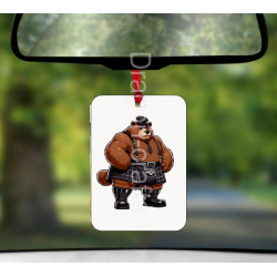 Hanging Air Freshener - Kilted Bear - 8