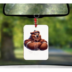 Hanging Air Freshener - Kilted Bear - 12