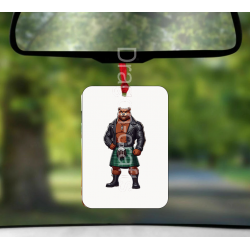 Hanging Air Freshener - Kilted Bear - 22