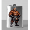 8oz Hip Flask - Kilted Bear - 2