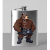8oz Hip Flask - Kilted Bear - 15