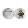 25mm Round Metal Badge - AUS(5)