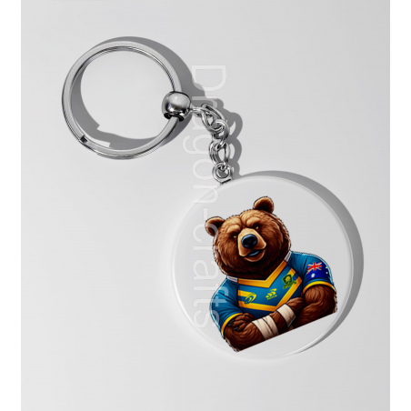 35mm Round Keyring - AUS(1)