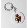 35mm Round Keyring - AUS(5)