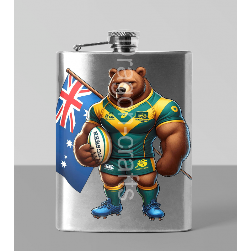 8oz Hip Flask - AUS(2)