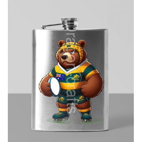 8oz Hip Flask - AUS(5)