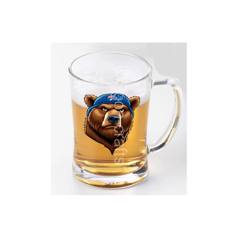 Glass Tankard - AUS(3) Glass Tankard - AUS(3)