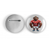 25mm Round Metal Badge - ENG(7)