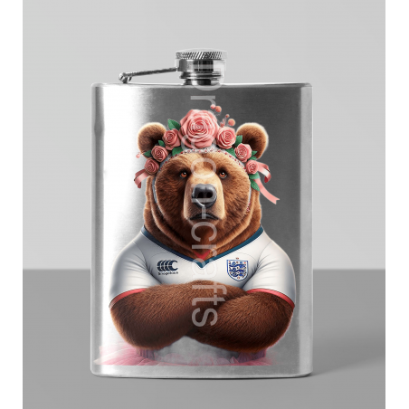 8oz Hip Flask - ENG(2)