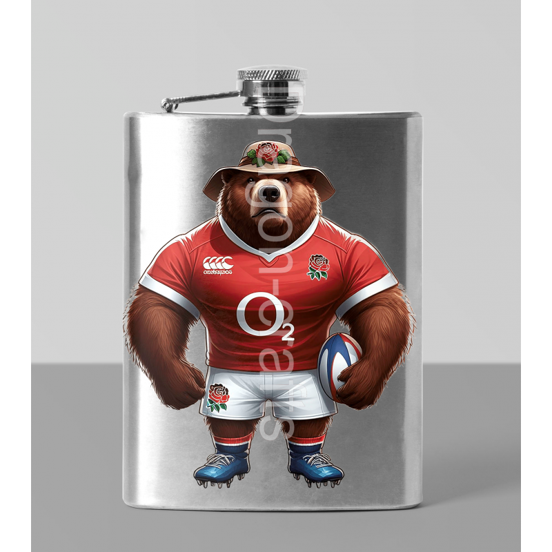 8oz Hip Flask - ENG(7)