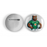 25mm Round Metal Badge - IRE(1)