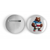 25mm Round Metal Badge - ITA(2)