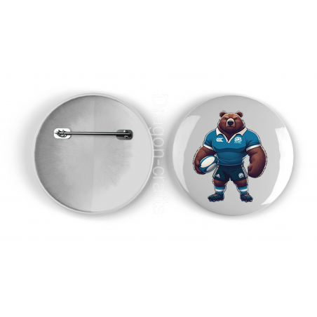 25mm Round Metal Badge - Sco(4)