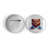 25mm Round Metal Badge - Sco(5)