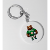 35mm Round Keyring - IRE(6)