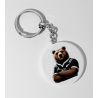 35mm Round Keyring - New(5)