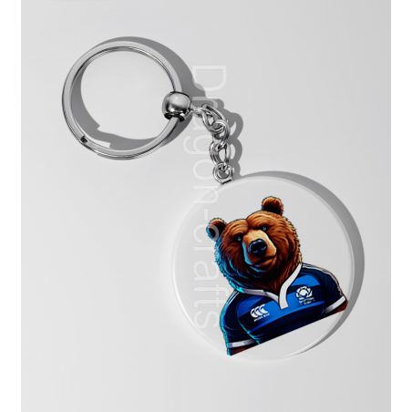 35mm Round Keyring - Sco(1)