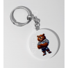 35mm Round Keyring - Sco(11)