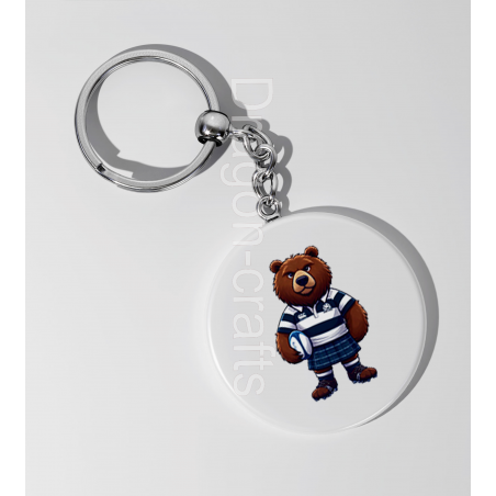 35mm Round Keyring - Sco(2)
