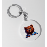 35mm Round Keyring - Sco(5)