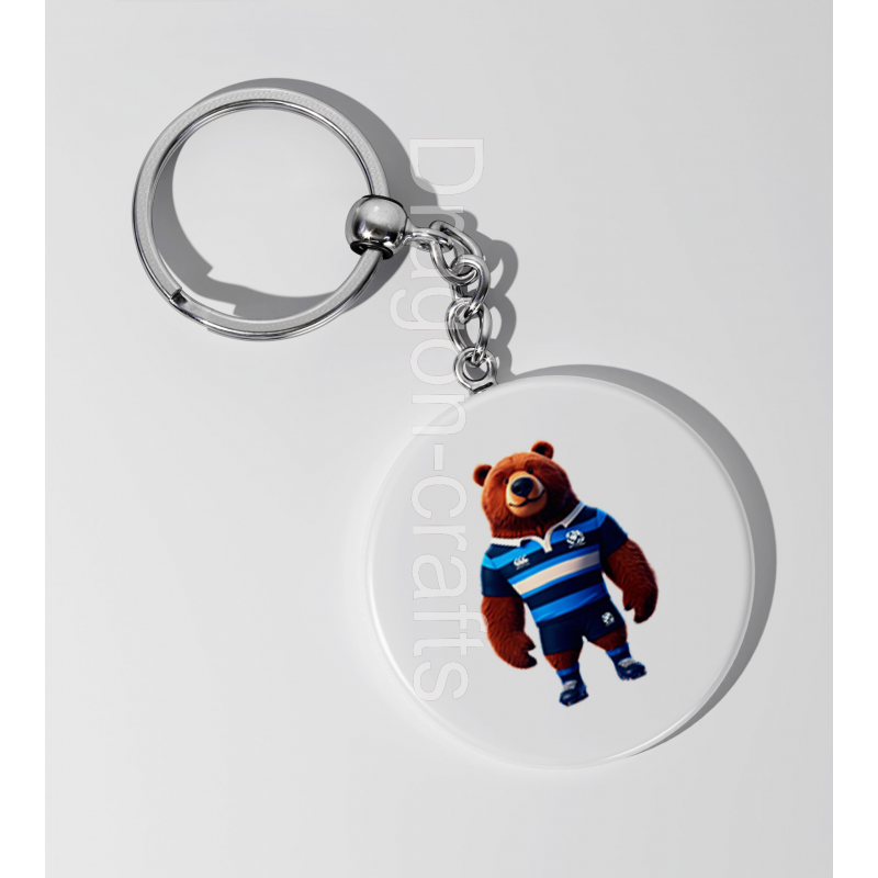 35mm Round Keyring - Sco(6)
