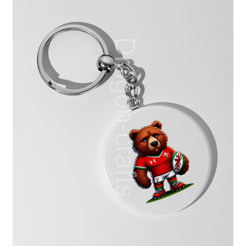 35mm Round Keyring - Wal(11)