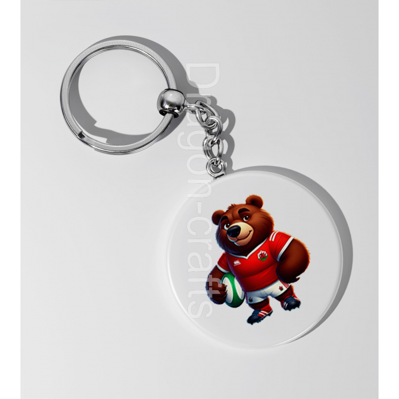 35mm Round Keyring - Wal(8)